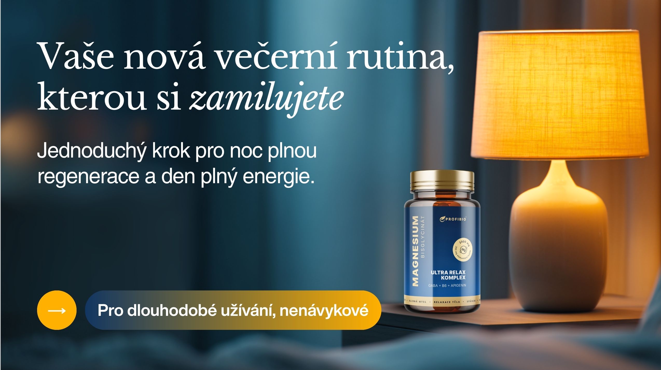 PREMIUM Magnesium bisglycinát ULTRA RELAX KOMPLEX (+ vitamín B6, GABA, Apigenin z heřmánku), 90 kapslí -4 -5